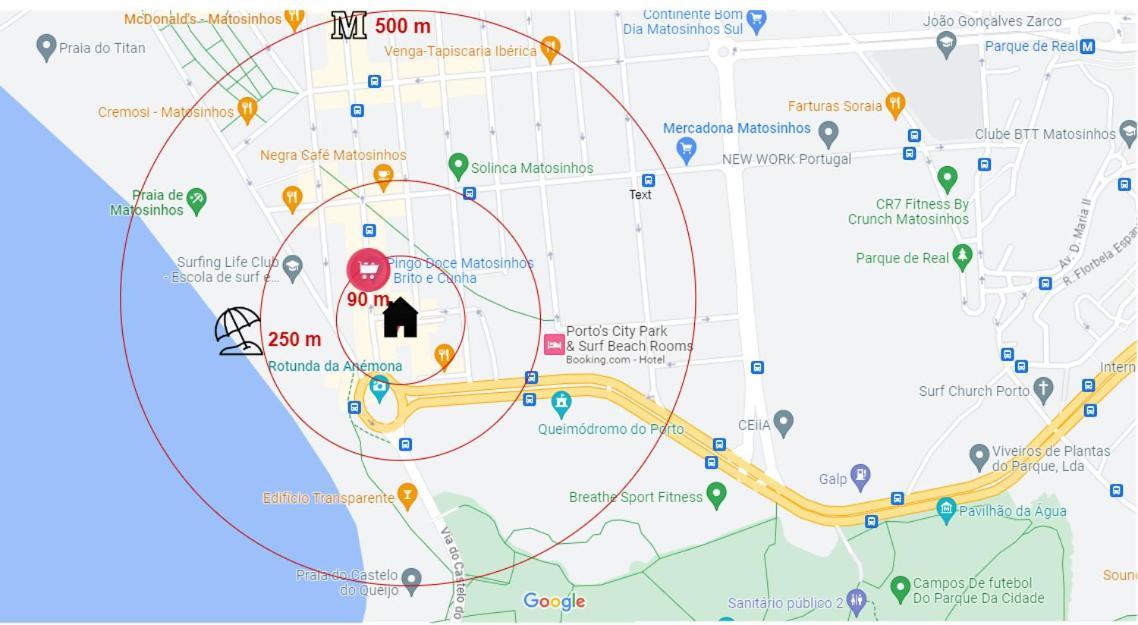 Apartament Em Condominio Com Piscina Matosinhos  Zewnętrze zdjęcie